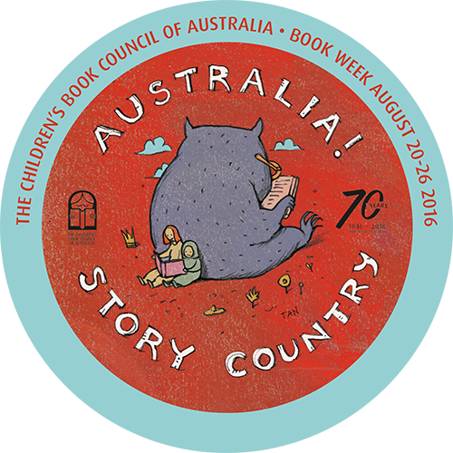 Australia! Story Country Book Week Badge for 2016