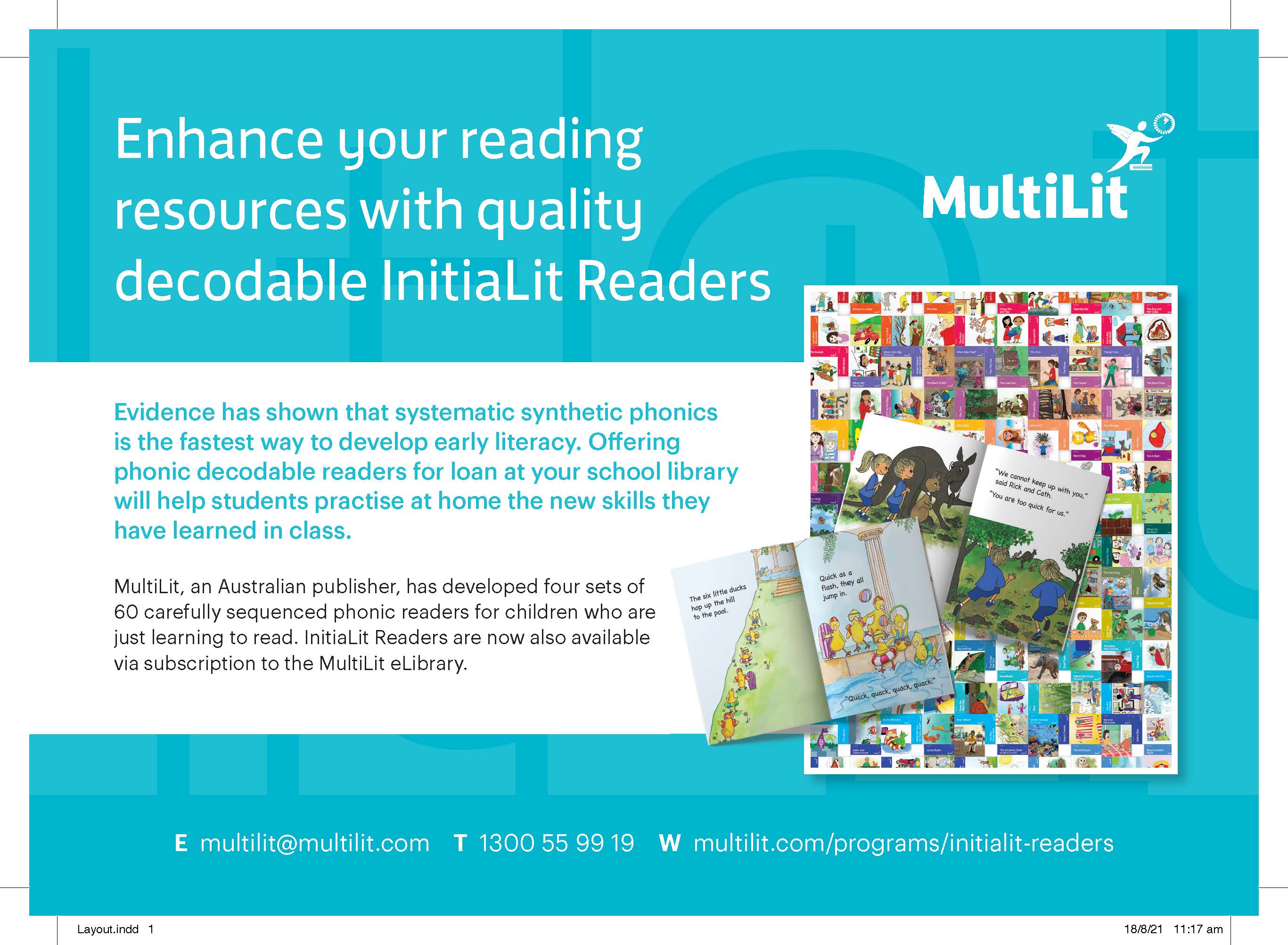 MultiLit decodable InitiaLit Readers